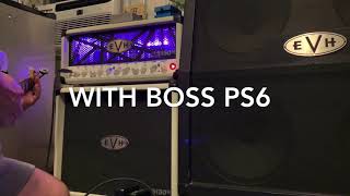 Boss Harmonist PS6 Van Halen [upl. by Aissatsan]