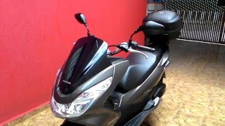 Honda PCX 2016  Opinião e Teste [upl. by Lenehc]