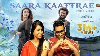 Saara Kaatrae Lyric Video Reaction Annaatthe  Rajinikanth  D Imman  Sid Sriram  Shreya Ghoshal [upl. by Kristos384]