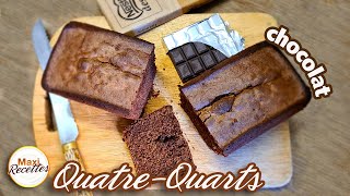 Quatre Quarts au Chocolat Recette Facile et Rapide [upl. by Narud]