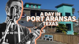 A tour of Port Aransas Texas Road trip vlog [upl. by Tillion]