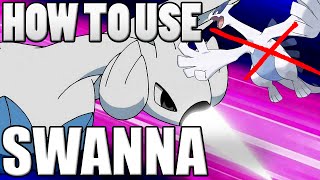 Pokémon How To Use Swanna Swanna Moveset  Pokemon Omega Ruby and Alpha Sapphire  XampY Guide [upl. by Assilaj]