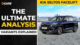 Kia Seltos Variants Explained Petrol  HTE HTK HTK HTX HTX GTX X Line  July [upl. by Danyelle]