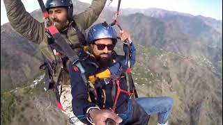 paragliding in peer chanasi Azad Kashmir Pakistantander Ried [upl. by Tterb]