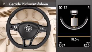 NEW VW Passat  Trailer Assist [upl. by Glinys]