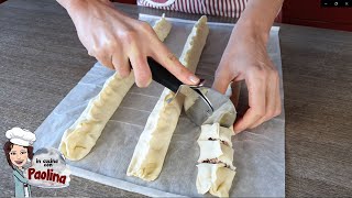 Pasta Sfoglia  IDEE APERITIVO facili e veloci In cucina con Paolina [upl. by Yenitsed]