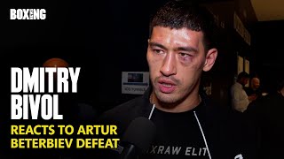 Dmitry Bivol Reacts To Artur Beterbiev Defeat [upl. by Senoj]