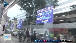 El Gobierno disuelve la Afip los empleados concretan un apagón informático en todo el país [upl. by Adrea]