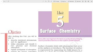 Surface Chemistry Part 1  Adsorption vs Absorption  physisorption amp chemisorption NCERT [upl. by Edlitam]