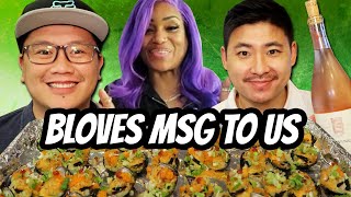 BLOVESLIFE CAMEO  Garlic Butter Mussels MUKBANG [upl. by Gerty]