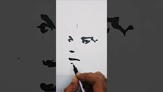 Michael Jackson Drawing  Song Number Dangerous [upl. by Allesor]