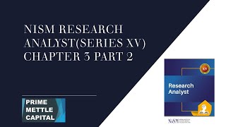 NISM Research Analyst Exam Chapter 3 Part 2 [upl. by Alexandre986]