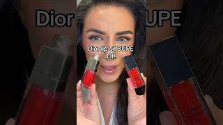 ELF just came out with DIOR lip oils DUPES😳 [upl. by Annaerdna357]