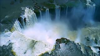 Cataratas Iguaçu Brasil HD Argentina Foz Iguazu Waterfalls [upl. by Aihtiekal376]