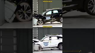 VOLVO XC60 VS ACURA MDX CRASH TEST automobile carreview autoinnovation volvoxc60 acuramdx [upl. by Veradis]