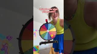 Color Wheel Chooses My Outfit  Rainbow Outfit Styling [upl. by Acirat]