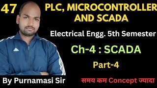 47 PLC MICROCONTROLLER amp SCADA  Ch4  SCADA PolytechnicPathshala [upl. by Atikaj]