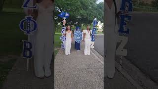 Zeta Phi Beta Probate 2024  Southern University [upl. by Nosniv143]