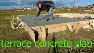 6 terrace concrete slab [upl. by Sib]