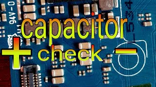 How to check capacitor plus minus How to use the meter capacitor kaise check Karenge plus minus [upl. by Annohsal]