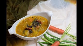 Mixed Vegetable Sambar  Sambar Recipes [upl. by Ainegue29]