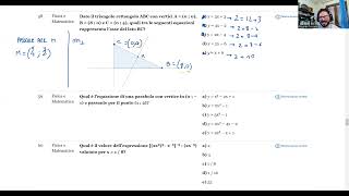 📐 Luglio 2024  Fisica e matematica n° 58  Dato il triangolo rettangolo ABC con vertici A  0  0… [upl. by Nadabus347]