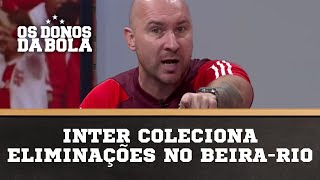 Inter coleciona eliminações no BeiraRio [upl. by Stambaugh]