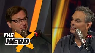 Bob Saget joins Colin Cowherd  THE HERD FULL INTERVIEW [upl. by Eltotsira266]