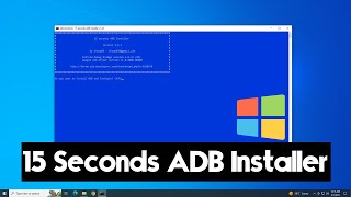 How to Install ADB and Fastboot Drivers on Windows 10  Adb Drivers Installation on Windows 10 [upl. by Nirel]