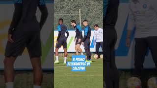 Il primo allenamento di CALZONA al NAPOLI ⚽ [upl. by Assira897]