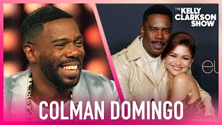 Colman Domingo Jokes Hes Responsible For Zendaya’s Career [upl. by Ahsinnek627]