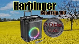 Harbinger Road Trip RT100 Review and teardown What do you get for 200 [upl. by Kcirret119]