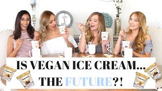 HäagenDazs VEGAN Ice Cream Taste Test [upl. by Litha]