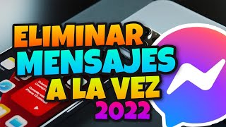 👉 Como ELIMINAR Todos los MENSAJES de MESSENGER en IPHONE 🔥 2024 [upl. by Ilak753]