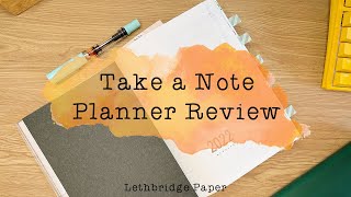 Take a Note Planner Review [upl. by Zined]