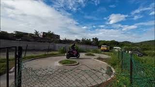 Driving licence test  two wheeler driving licence test  RTO Chengalpattu TN DJI action camera view [upl. by Botsford]