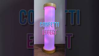 Confetti Effect DIY RGB LED Tube Lamp shorts [upl. by Ammann]