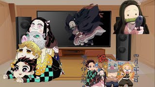 🌸🌼Nezuko and tanjiros bullies react to them🌼🌸part 2zenzukogacha club [upl. by Eiliab]