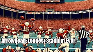 Arrowhead Stadium The Loudest Place on Earth ️⚡️ A Deep Dive into Chiefs Home Turf [upl. by Lekram]