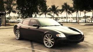 Maserati Quattroporte  22quot Vossen VVSCV1 Wheels  Rims [upl. by Yeldar803]