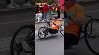 marathon in wheelchairs [upl. by Wheelwright]