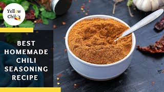 Best Homemade Chili Seasoning Recipe [upl. by Riplex]