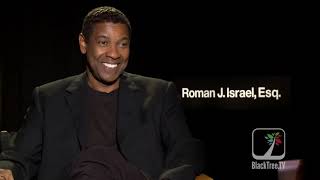 Denzel Washington Interview for Roman J Israel Esq [upl. by Osanna221]