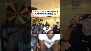 The jamaican accent is just to hilariaous😂🤣kai prank scammers w scammer payback viralshortfyp [upl. by Gardas989]