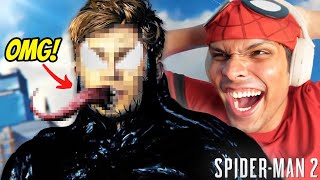 VENOM FACE REVEAL Part 3 SpiderMan 2 PS5 [upl. by Davon]