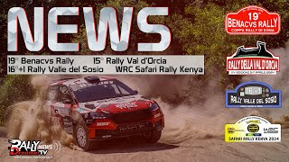 RALLY DREAMER NEWS 040424  WRC Safari Rally Kenya e tutti i rally della prossima settimana [upl. by Ylro419]