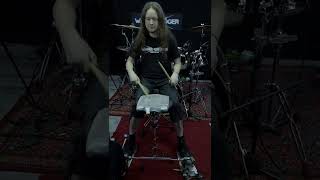 Midtempo Double Bass Drumming with Ankle Motion [upl. by Dnalsor]