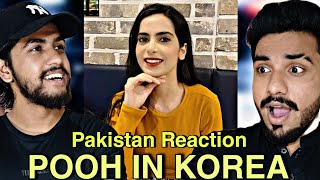 Pooh in Korea vlogs reaction for the first time  Koreans Mom Birthday  Hashmi Reaction [upl. by Annaujat78]