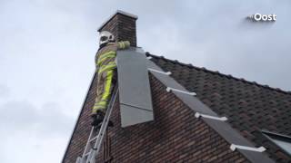 Stormschade in Overijssel blijft vooralsnog beperkt [upl. by Lyrahs]