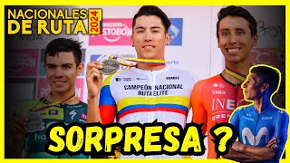 💥​​GRAN SORPRESA EN NACIONALES DE RUTA COLOMBIA 2024🚵‍♂️​💨  REACCIONES DE LOS PROTAGONISTAS​😱 [upl. by Sungam645]